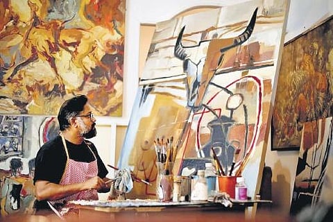 Artist R C Prakash