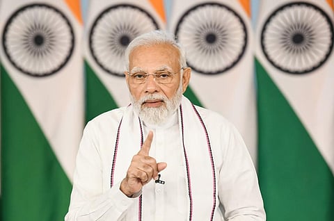 A file photo Prime Minister Narendra Modi. (Photo | PTI)