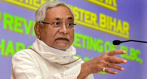 Bihar Chief Minister Nitish Kumar. (Photo | PTI)