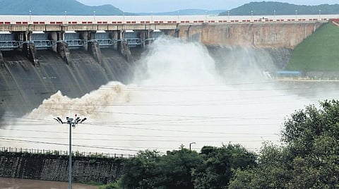 Hirakud dam image used for representational purpose.