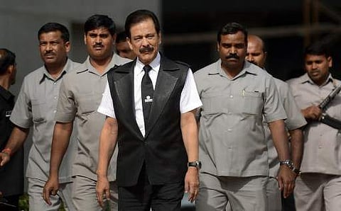 Sahara Group chief Subrata Roy (File photo| AFP)