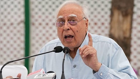 Rajya Sabha MP and senior Supreme Court lawyer Kapil Sibal.