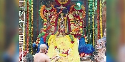 Sri Kodandarama Temple in Vontimitta