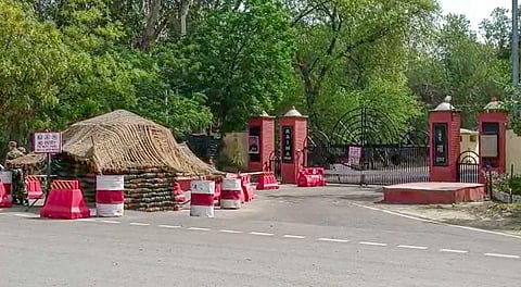 Bathinda military station in Punjab where the incidents took place. (Photo | PTI)