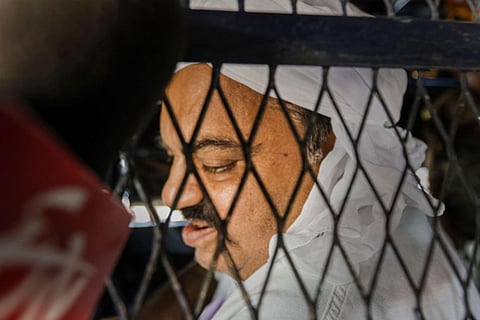 Gangster-turned-politician Atiq Ahmad. (Photo | PTI)