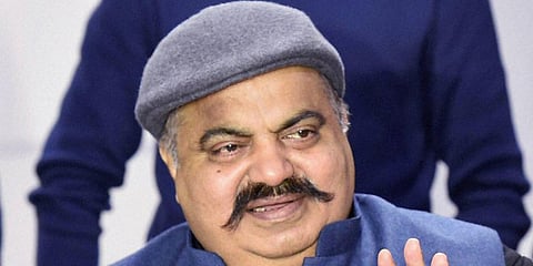 A file photo of slain gangster-turned-politician Atiq Ahmad. (Photo | PTI)