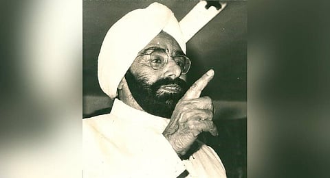 A file photo of India's seventh president Giani Zail Singh. (Photo | Express)