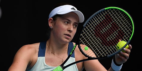Latvian tennis player Jelena Ostapenko. (File Photo | AP)