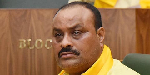 TDP State president K Atchannaidu. 