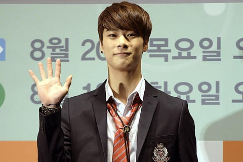 Moon Bin, a member of K-Pop group ASTRO. (Photo | AP)