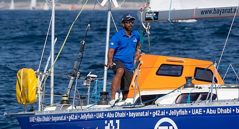 Former Indian naval officer Abhilash Tomy