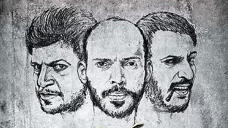 Kannada stars Shivarajkumar, Upendra, and Raj B Shetty in 45.