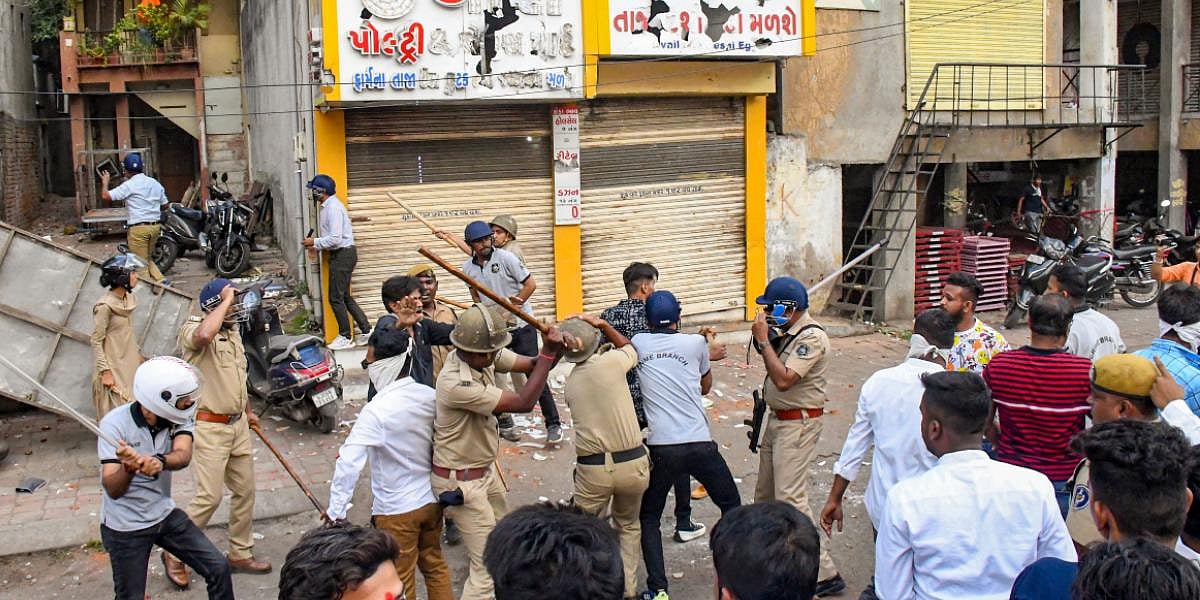 Gujarat has had 84 communal riots in three years, with over 800 arrests ...