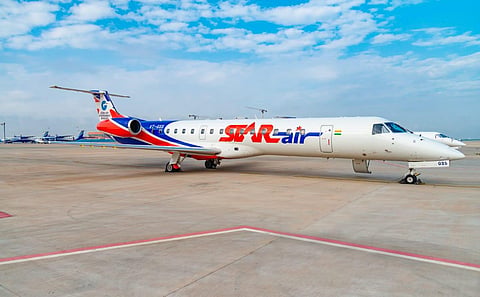 Star Air flight. (Photo | Express)