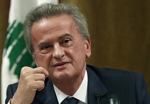 FILE - Riad Salameh, Lebanon's Central Bank governor, smiles during a press conference in Beirut, on Nov. 11, 2019. (Photo | AP)