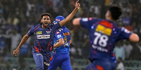 Lucknow Super Giants' Mohsin Khan  (Photo | PTI)