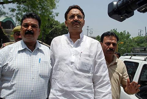 Gangster-turned-politician Mukhtar Ansari (File|PTI)