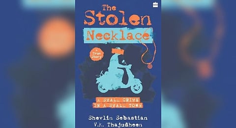 The book, 'The Stolen Necklace', tells the story of a small crime in a small town, with incredible twists and turns. 