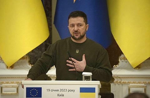 FILE: Ukrainian President Volodymyr Zelensky. (File Photo | AP)