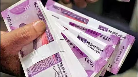 FILE - A photo of Rs 2,000 currency notes used for representative purposes only. (Photo | PTI)