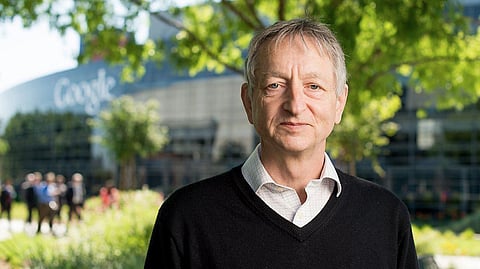 Geoffrey Hinton, who created a foundation technology for AI systems. 