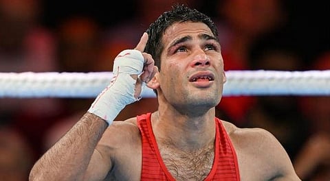 The two-time Commonwealth Games medallist, Mohammad Hussamuddin