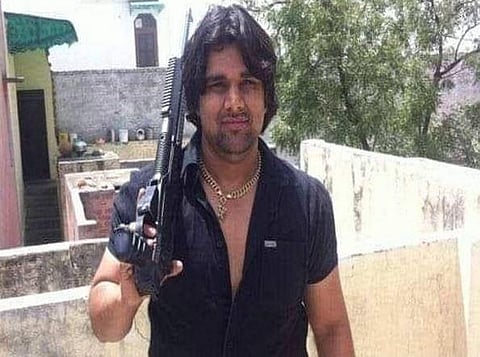 Jailed gangster Tillu Tajpuriya, an accused in Delhi's Rohini court shootout case was killed allegedly by rival gang members in Tihar jail. (Photo | ANI)