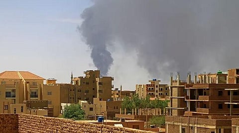 The conflict is between the forces of army general Abdel Fattah al-Burhan and his former deputy, General Mohamed Hamdan Daglo, who heads the paramilitary Rapid Support Forces. (Photo | AFP)