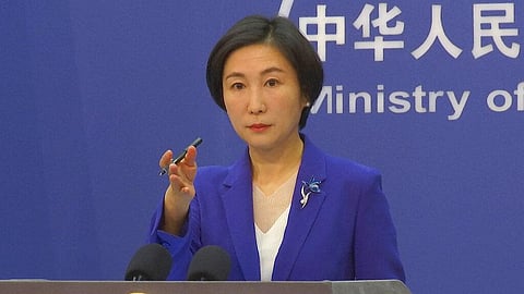 Chinese Foreign Ministry spokesperson Mao Ning. 