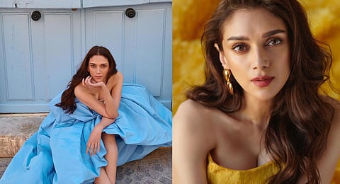 Aditi Rao Hydari turned to nature for inspiration for her Cannes outfits. Swipe to see pictures. (Photos | Aditi Rao Hydari Instagram)