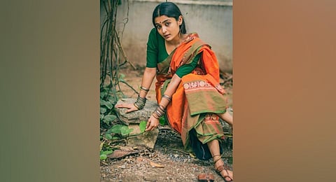 Chaithra J Achar, the female lead in the movie