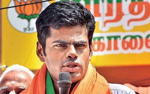 Tamil Nadu BJP president K Annamalai