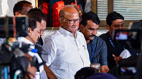 Nationalist Congress Party chief Sharad Pawar.