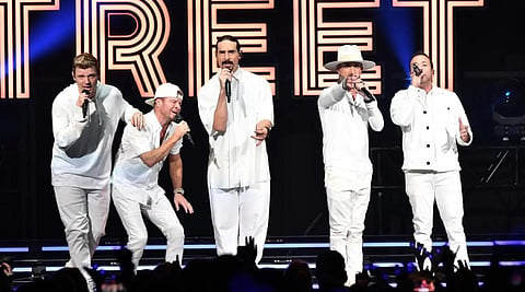 American boy band wrapped the India leg of their DNA World Tour with an exhilarating performance in the Delhi-NCR region. (Photo | AFP)