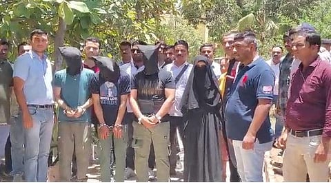 Gujarat Police Anti-Terrorist Squad (ATS) arrested four Islamic State (IS) affiliates. (Photo | ENS)