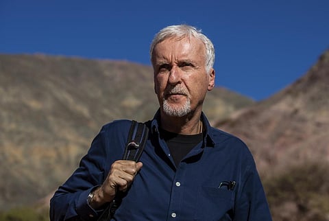 Director James Cameron walks in Purmamarca, Jujuy province, Argentina, Thursday, June 8, 2023. The filmmaker arrived to Argentina to participate in a Sustainable Development Forum. (Photo | AP)