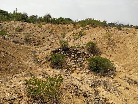 Fossils of marine organisms found in Karai village in Perambalur district