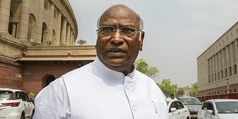 AICC President Mallikarjun Kharge. (Photo | PTI)