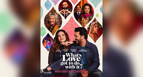 Promotional poster for 'What's love got to do with it?' 