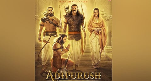 'Adipurush' poster.