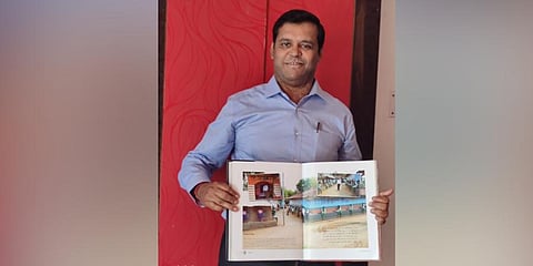 Dr Sapan Kumar Patralekh’s blackboard model of teaching in Prime Minister's ‘Mann Ki Baat’ coffee table book.