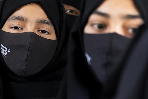 Representational Image: Hijab-clad Muslim women in India. (Photo | AP)