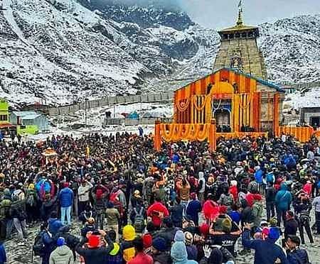 A record 28.41 lakh pilgrims have visited four Himalayan shrines of Gangotri| express