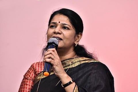 DMK MP Kanimozhi. (File Photo | Ashwin Prasath, EPS)