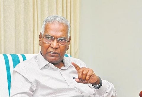 Communist Party of India (CPI) general secretary D Raja. (Photo | EPS)