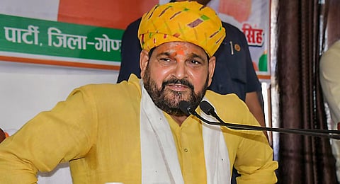 BJP MP and WFI chief, Brij Bhushan Sharan Singh. (File Photo | PTI)