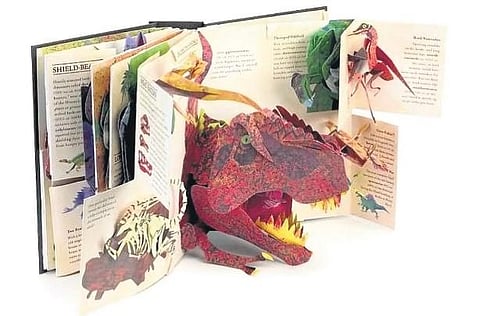 Pop-up books – A painstaking feat of engineering