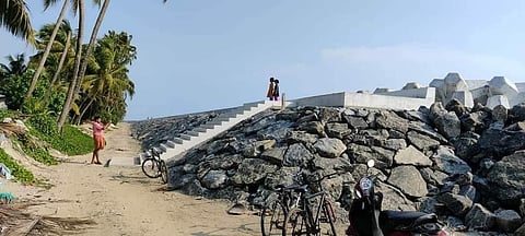 Chellanam walkway