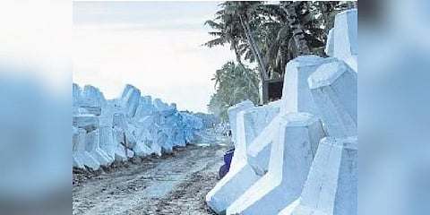 Chellanam seawall