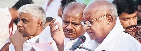 Senior JDS leader and former CM HD Kumaraswamy